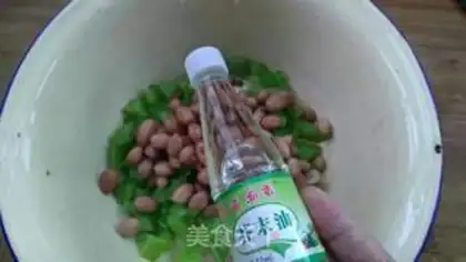 Make Mustard bitter peanuts step 5