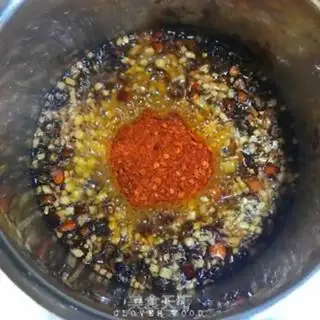 Make Spicy red leaves step 5