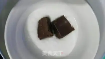 Make Chocolate mousse cake step 17