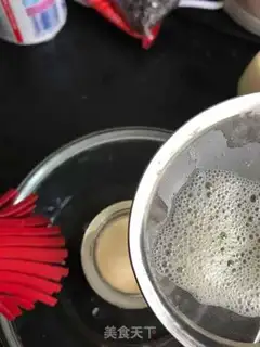 Make Bean milk egg pudding step 5