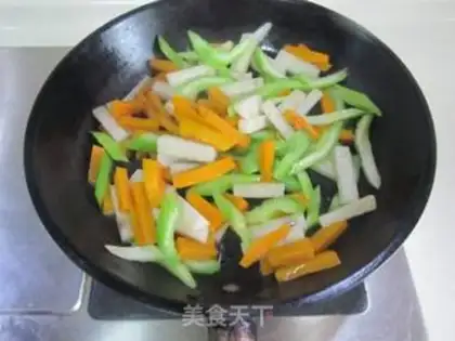 Make Bean milk egg pudding step 8
