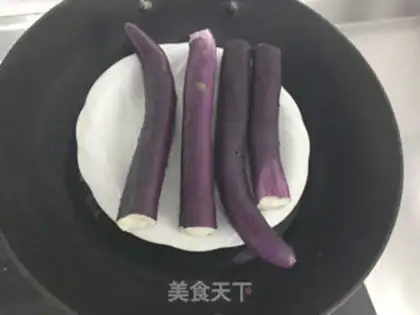 Make The cold hand tore the eggplant step 1