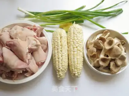 Make Pigfoot corn soup step 0