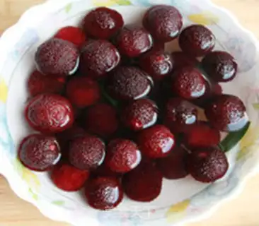 Make Ice cream and plum soup step 0