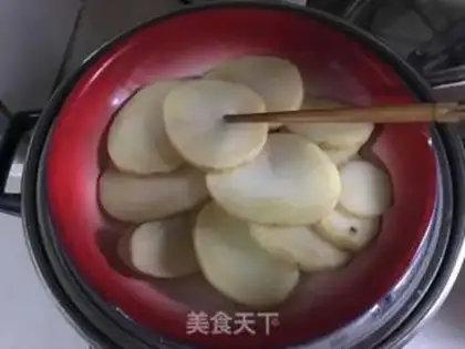 Make Mashed mashed mashed with mashed cream step 0