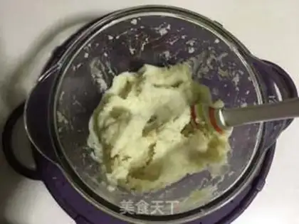 Make Mashed mashed mashed with mashed cream step 2