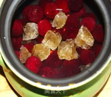 Make Ice cream and plum soup step 4