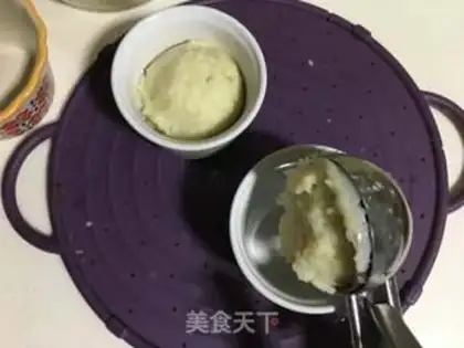 Make Mashed mashed mashed with mashed cream step 3