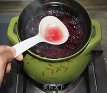 Make Ice cream and plum soup step 5