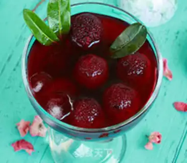 Make Ice cream and plum soup step 7