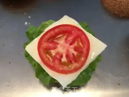 Make Black pepper chicken burger step 11