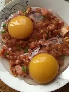 Make Meatloaf steamed eggs step 3