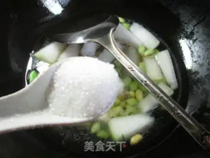 Make "The bean-cooked cucumber." step 4