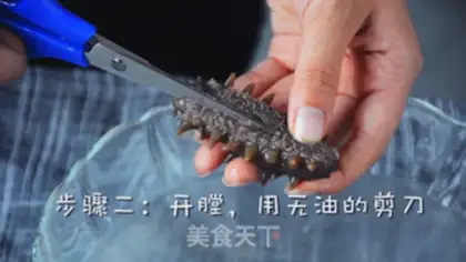 Make The sea cucumber step 2