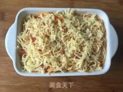 Make Bacon cheese pasta step 11