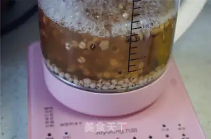 Make Red bean rice lily soup step 4