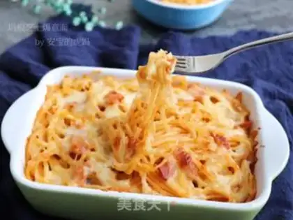 Make Bacon cheese pasta step 13