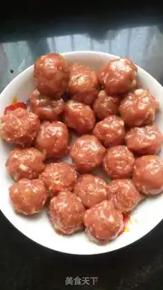 Make Dried fried balls step 3