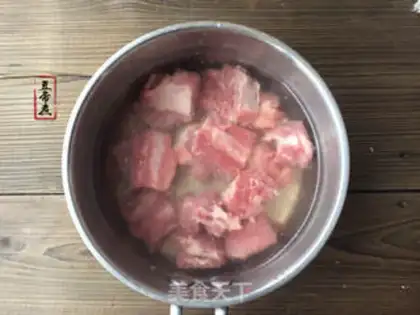 Make Sugar vinegar ribs step 1