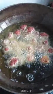 Make Dried fried balls step 5