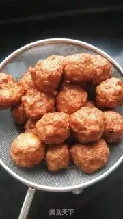 Make Dried fried balls step 6