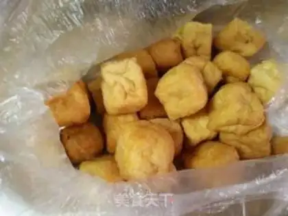 Make Tofu-burned potatoes step 1