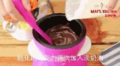 Make A mustache cake step 8