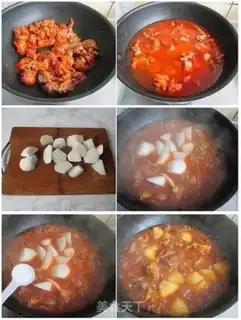 Make Tomato radish step 1