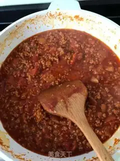 Make Spaghetti sauce step 1