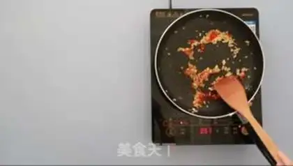 Make Garlic fans steaming doll food step 3
