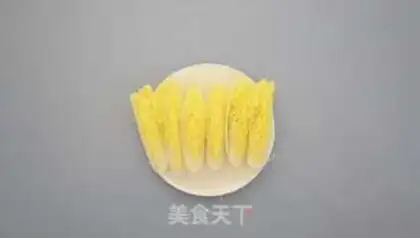 Make Garlic fans steaming doll food step 5