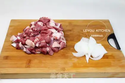 Make The lamb string step 1