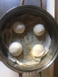Make Handmade white buns step 12