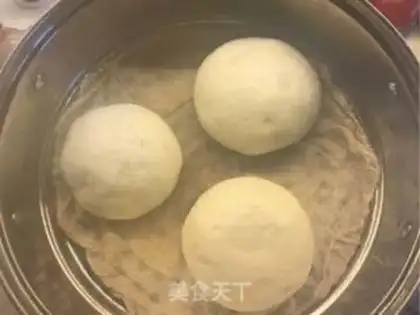 Make Handmade white buns step 14