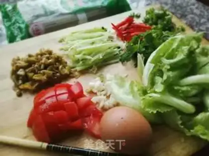 Make Sour bean corn noodle step 0