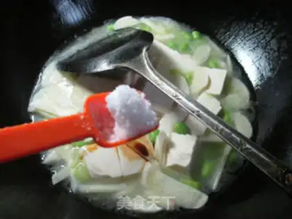 Make Soybeans boil tofu white step 5