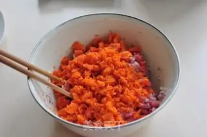 Make Vegetable beef cake step 10