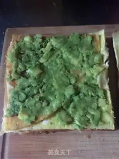 Make Butter jam sandwich step 6