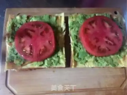 Make Butter jam sandwich step 7