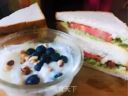 Make Butter jam sandwich step 9