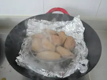 Make Tea chicken wings step 8