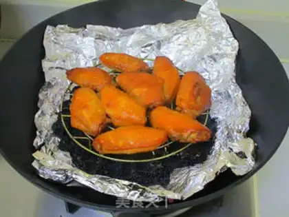 Make Tea chicken wings step 10