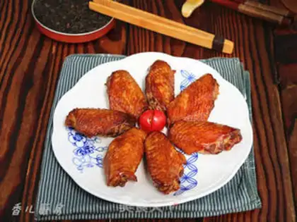 Make Tea chicken wings step 11