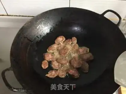Make Cheese and sausage step 2