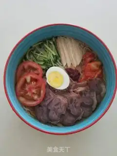 Make Cold noodles step 4
