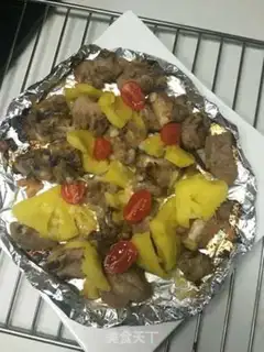Make pineapple pineapple ribs step 0