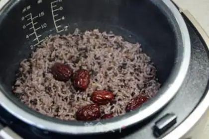 Make Black rice step 5