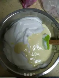 Make Blueberry cream cake step 8