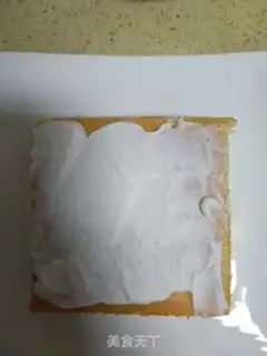 Make Blueberry cream cake step 16