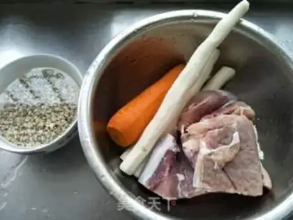 Make Clear the lamb step 0